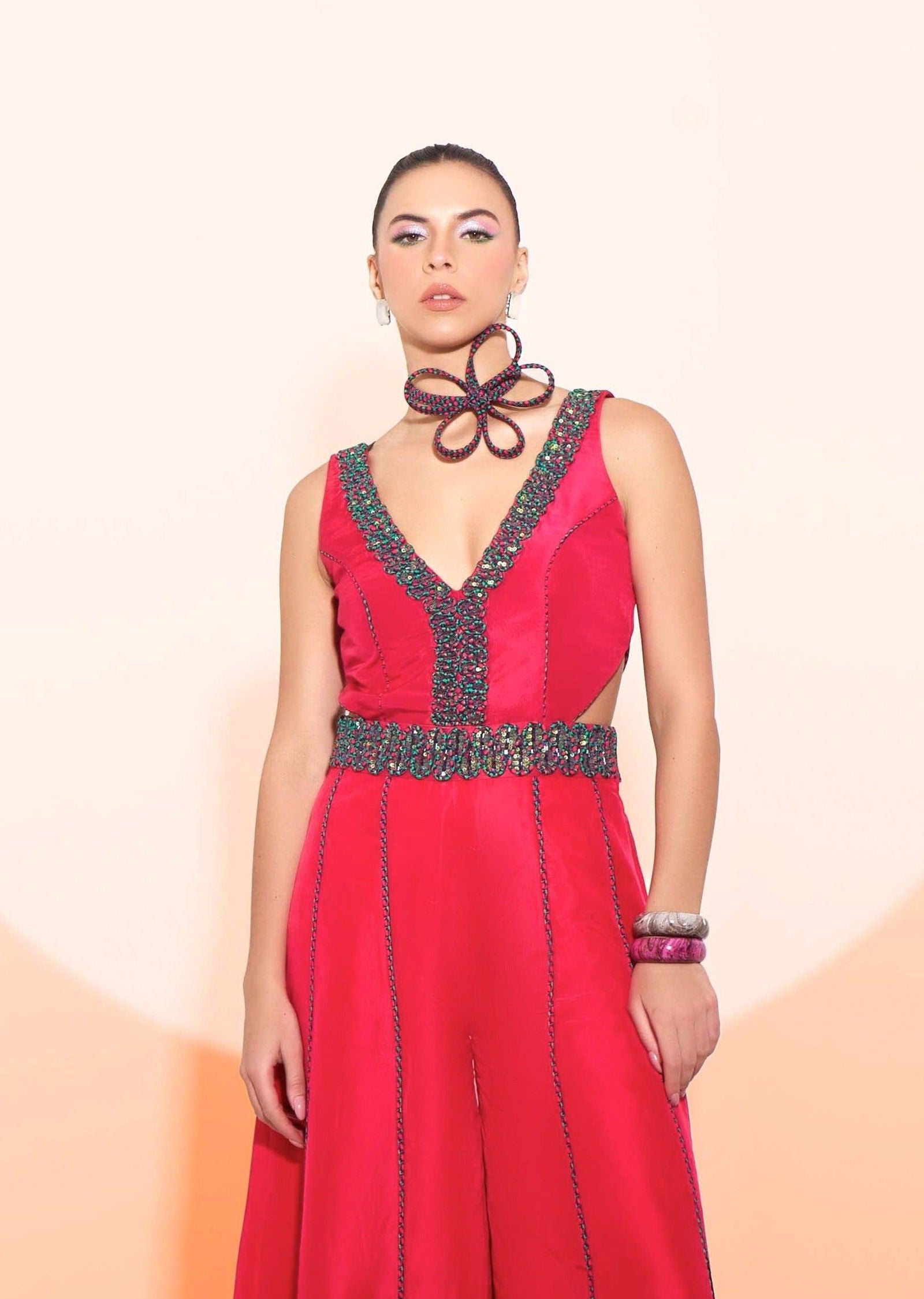 CLUSTER WAVES JUMPSUIT