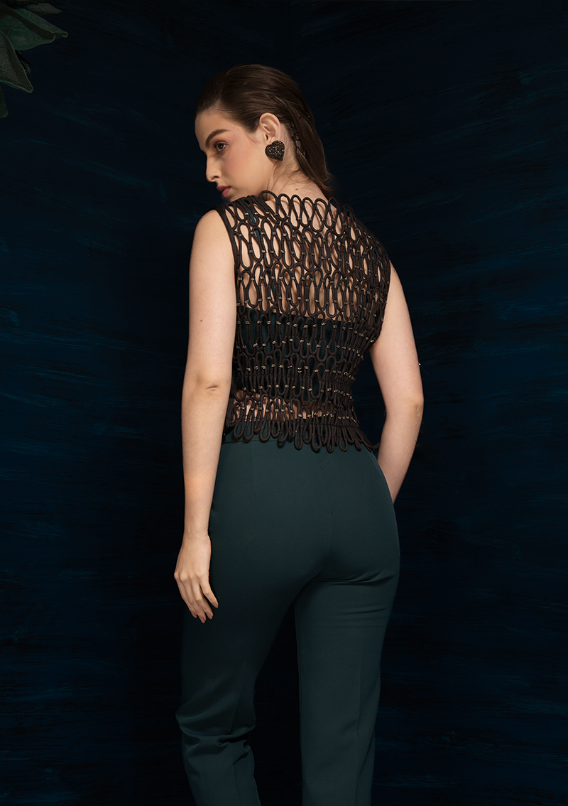 Cord Waves Top