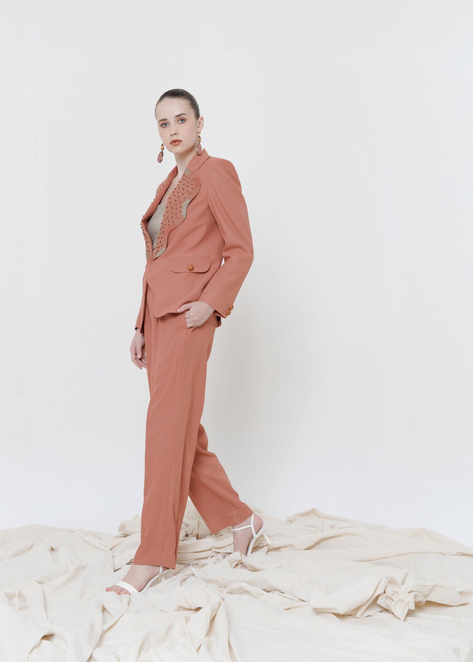 DREAM WAVE BLAZER COORD SET