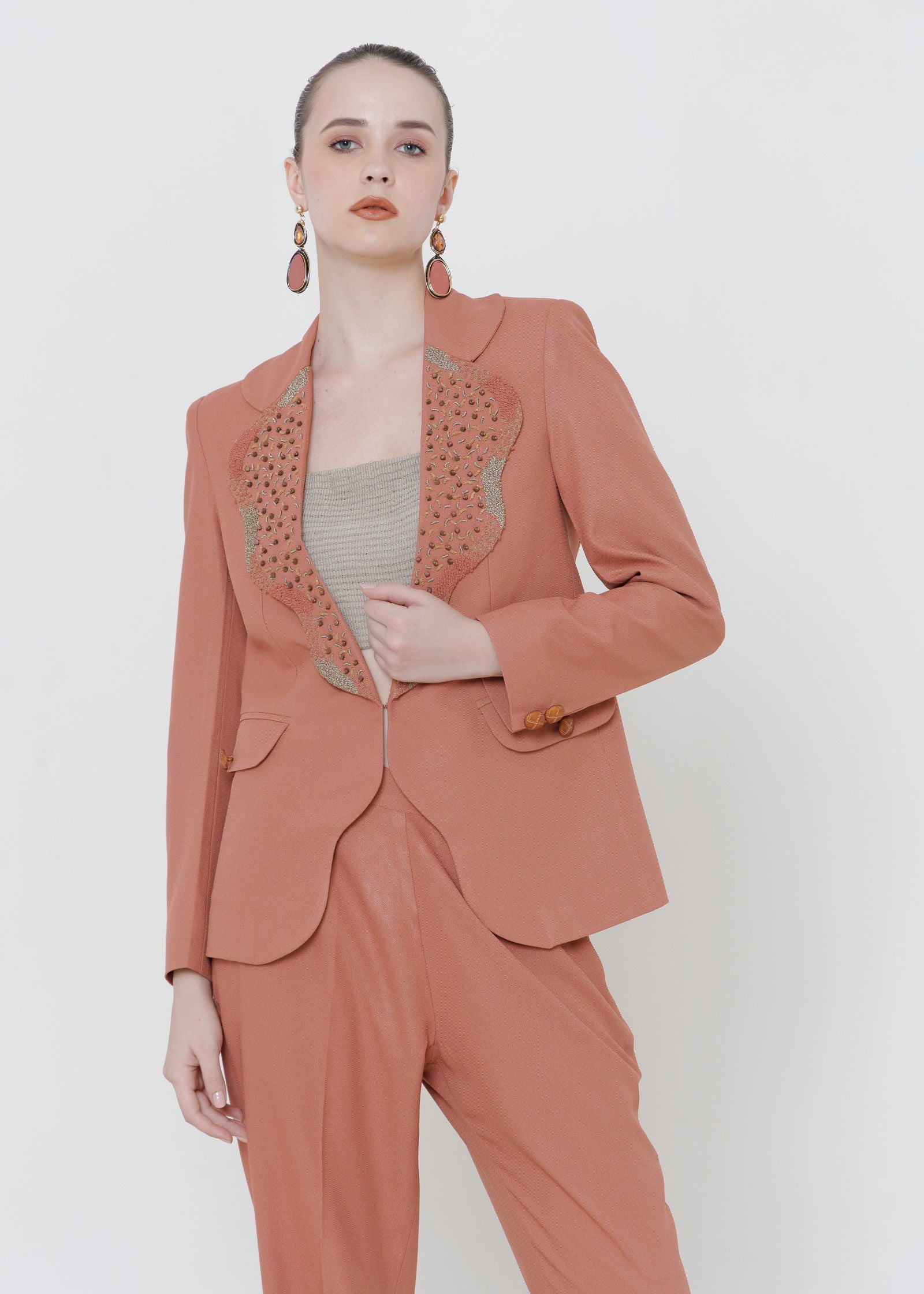 DREAM WAVE BLAZER COORD SET