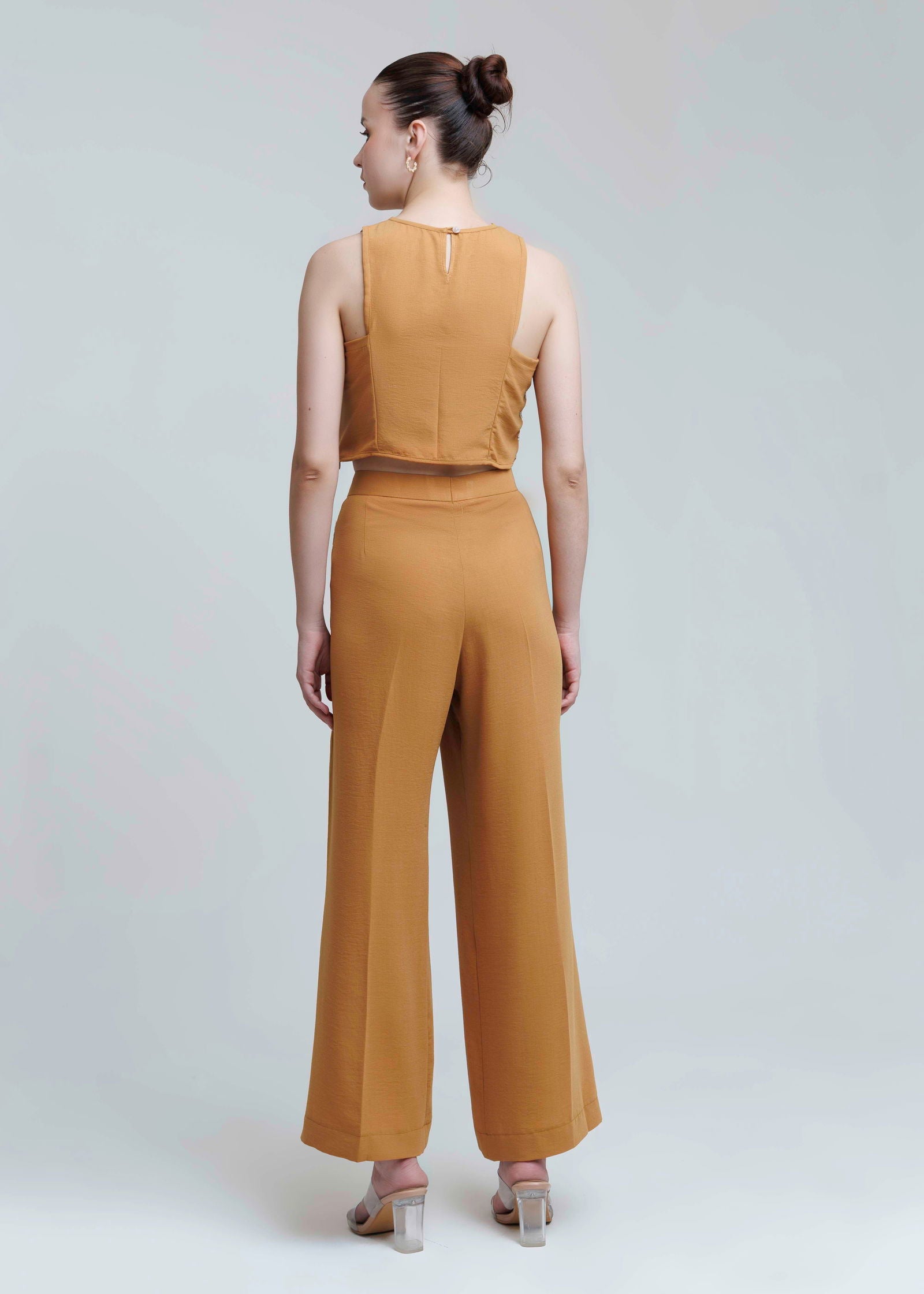 FERN CROP TOP AND PANTS SET