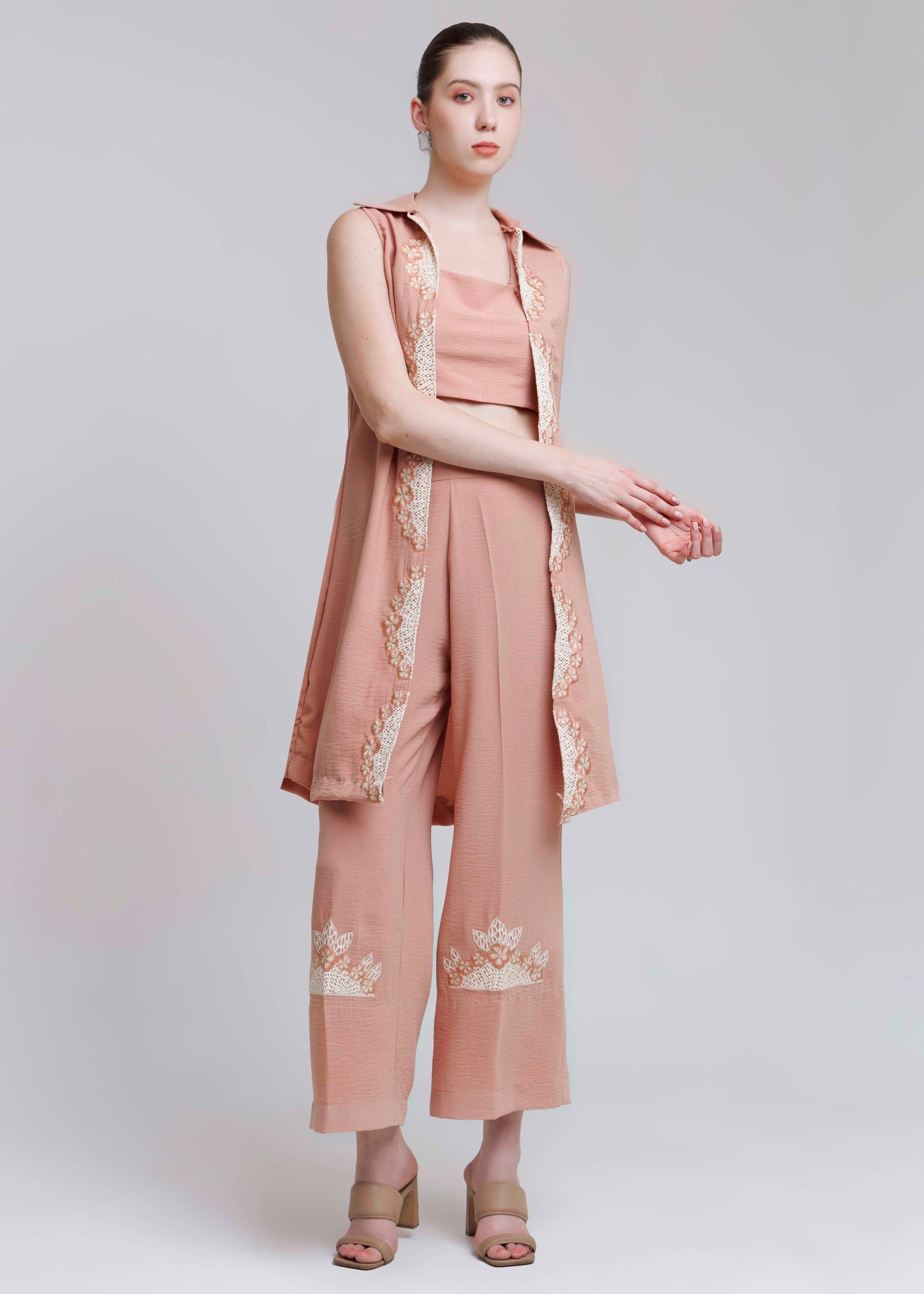 FERN THREE PIECE COORD SET