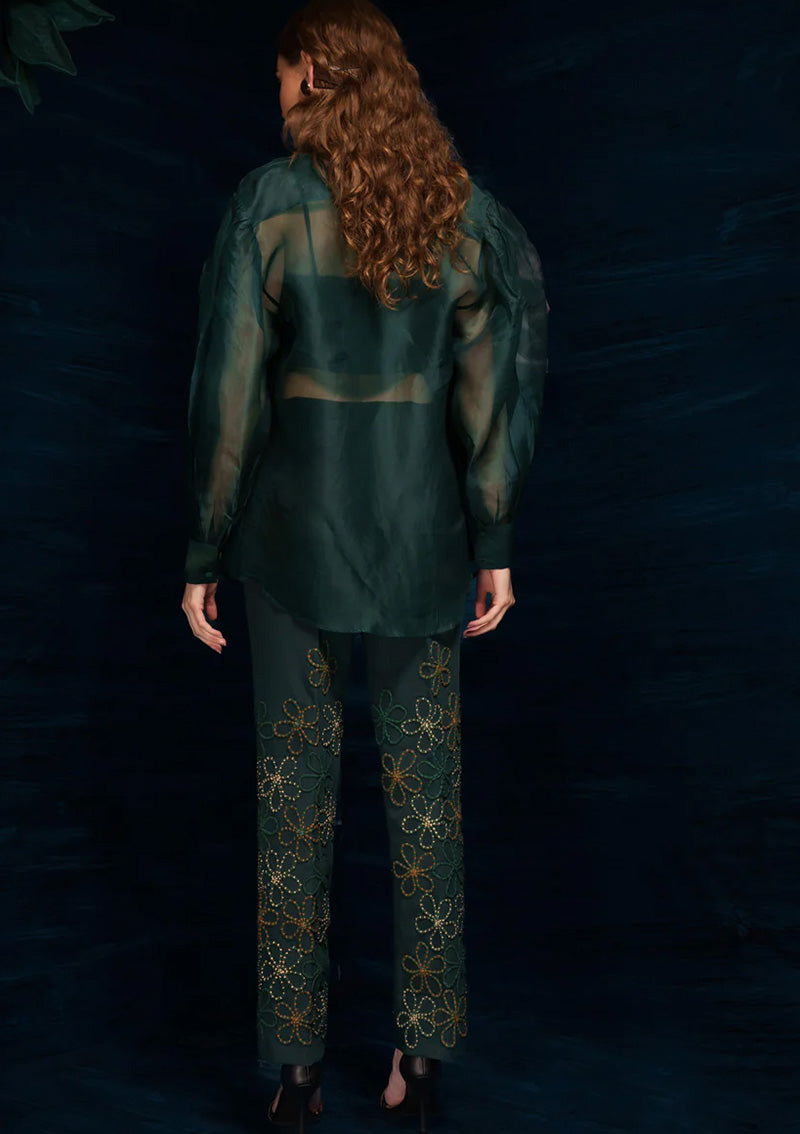 Flower Web Pants