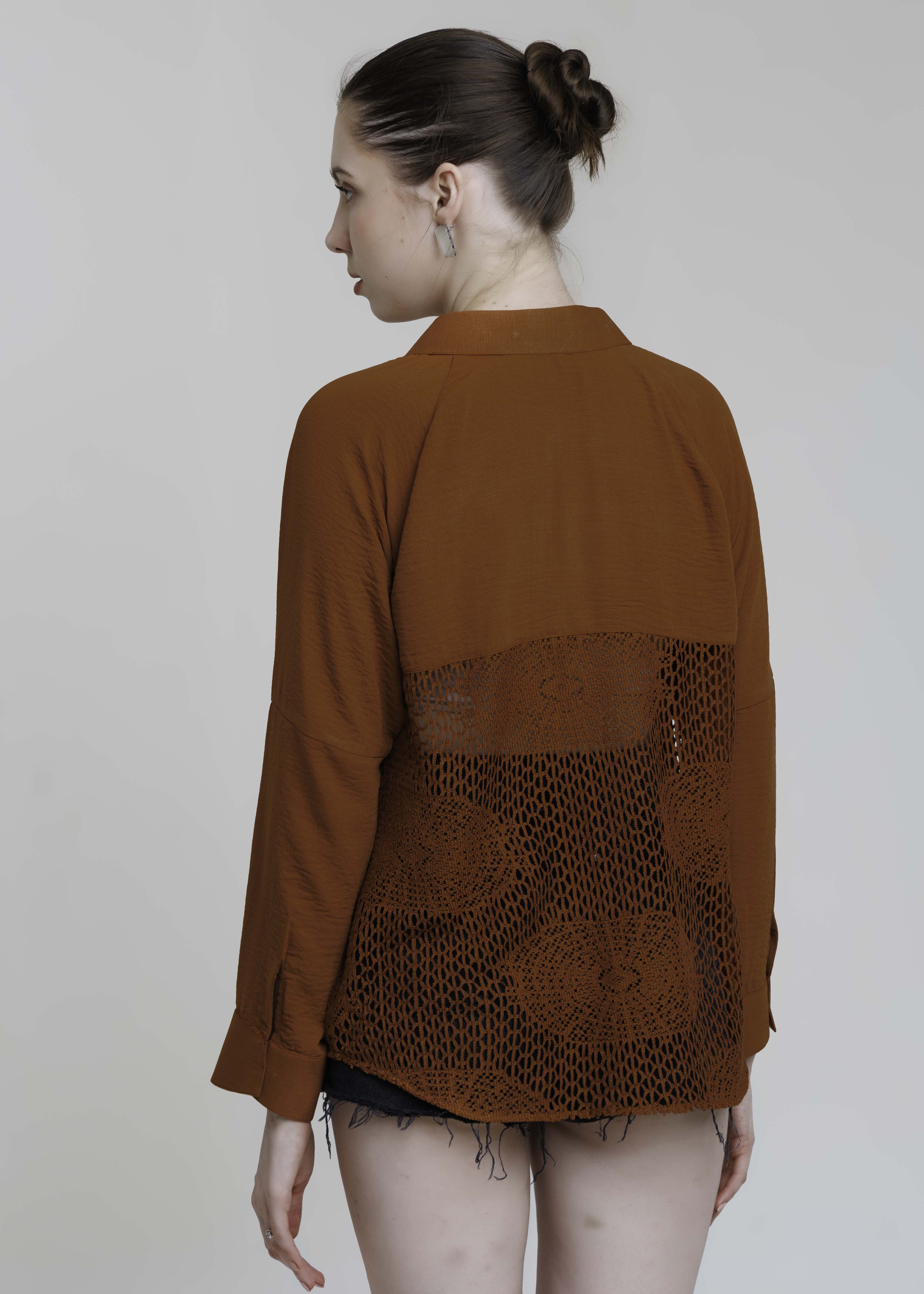 ZOE TASSELS SHIRT - The Silk Love