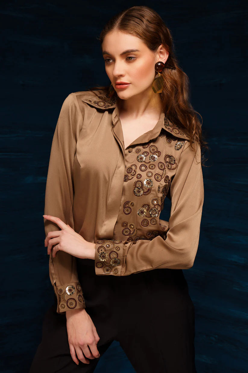 Sheen Shirt - The Silk Love