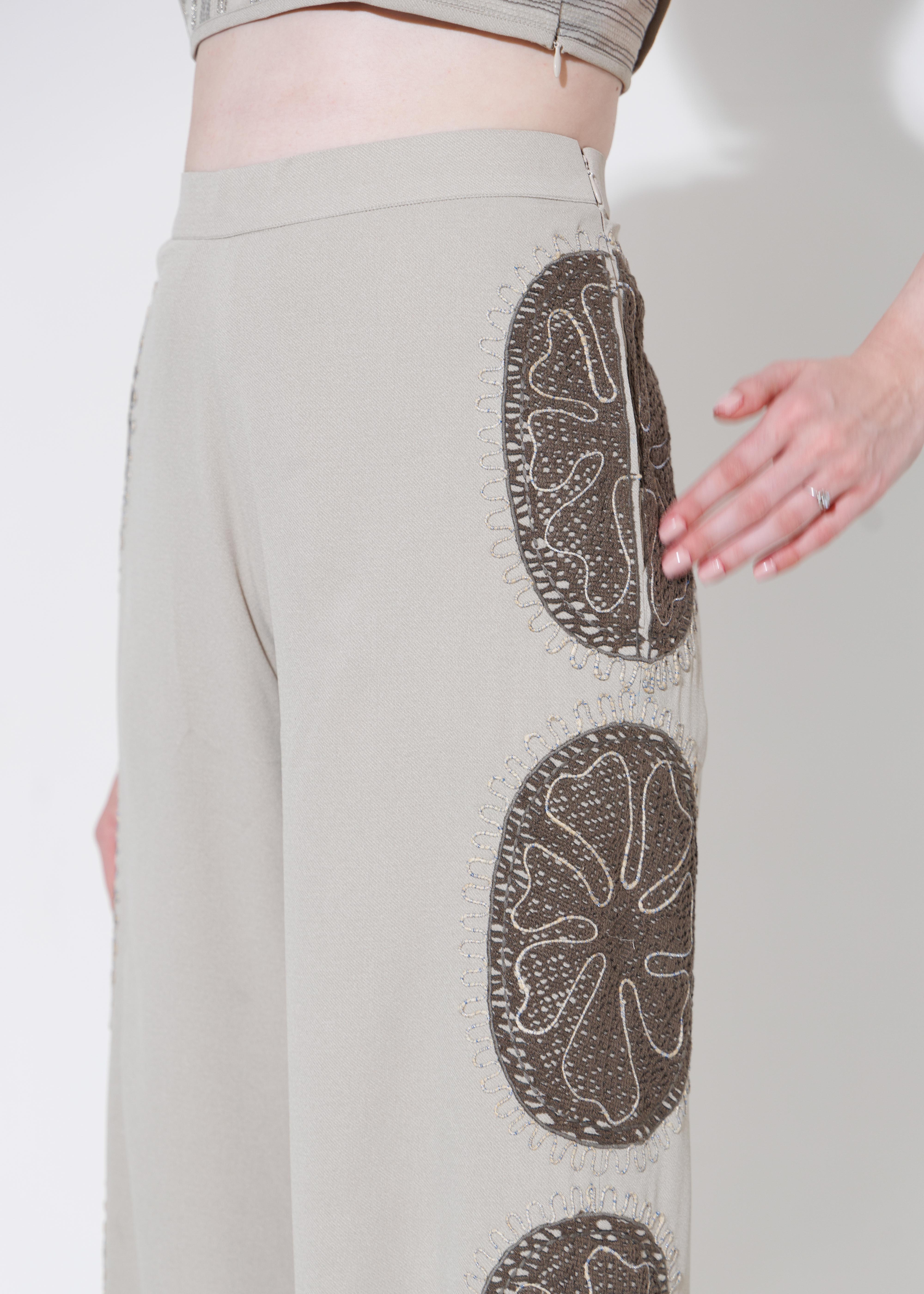 ZOE OVAL PANTS - The Silk Love